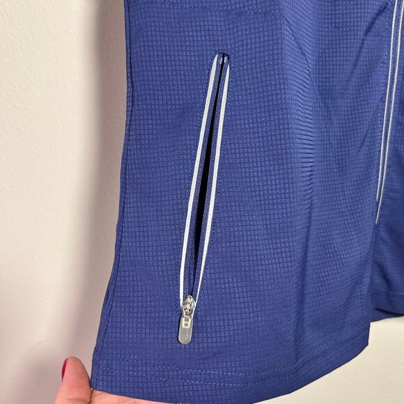 Oiselle Women's 6 Small‎ Blue Purple Satellite Gilman Running Vest - Picture 5 of 9